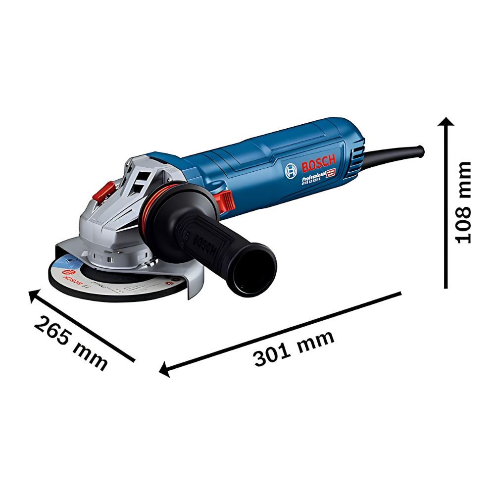 BOSCH GRINDER MACHINE GWS 12-125 S (5”) (2)