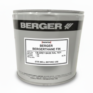 BERGER BERGERTHANE FIN CB-GREY BASE RAL 7031 4LTR